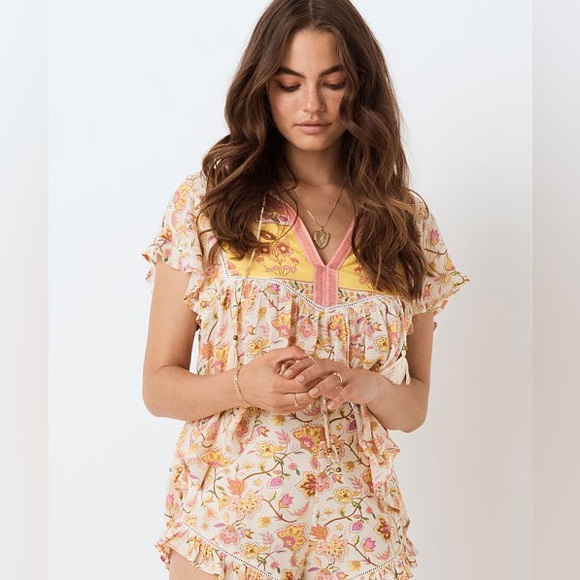 Spell Portobello Blouse in Size Medium - Picture 1 of 13